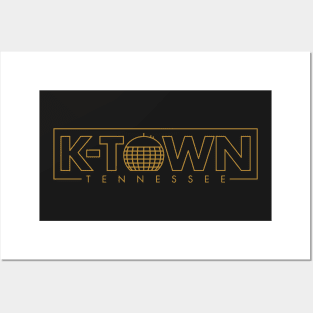 K-Town Text Logo Posters and Art